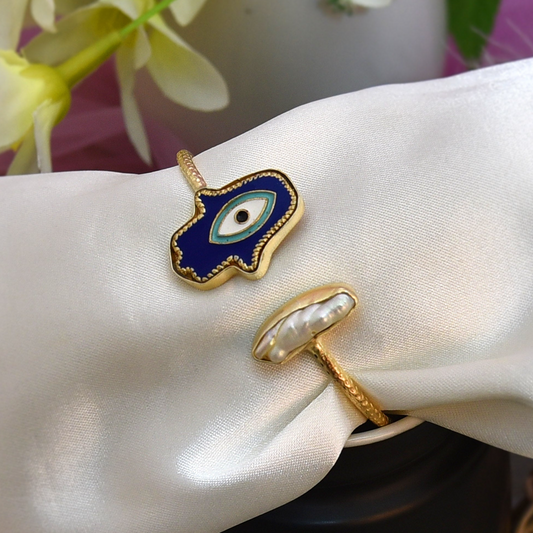 PEARL EVILEYE MERYL BRACELET