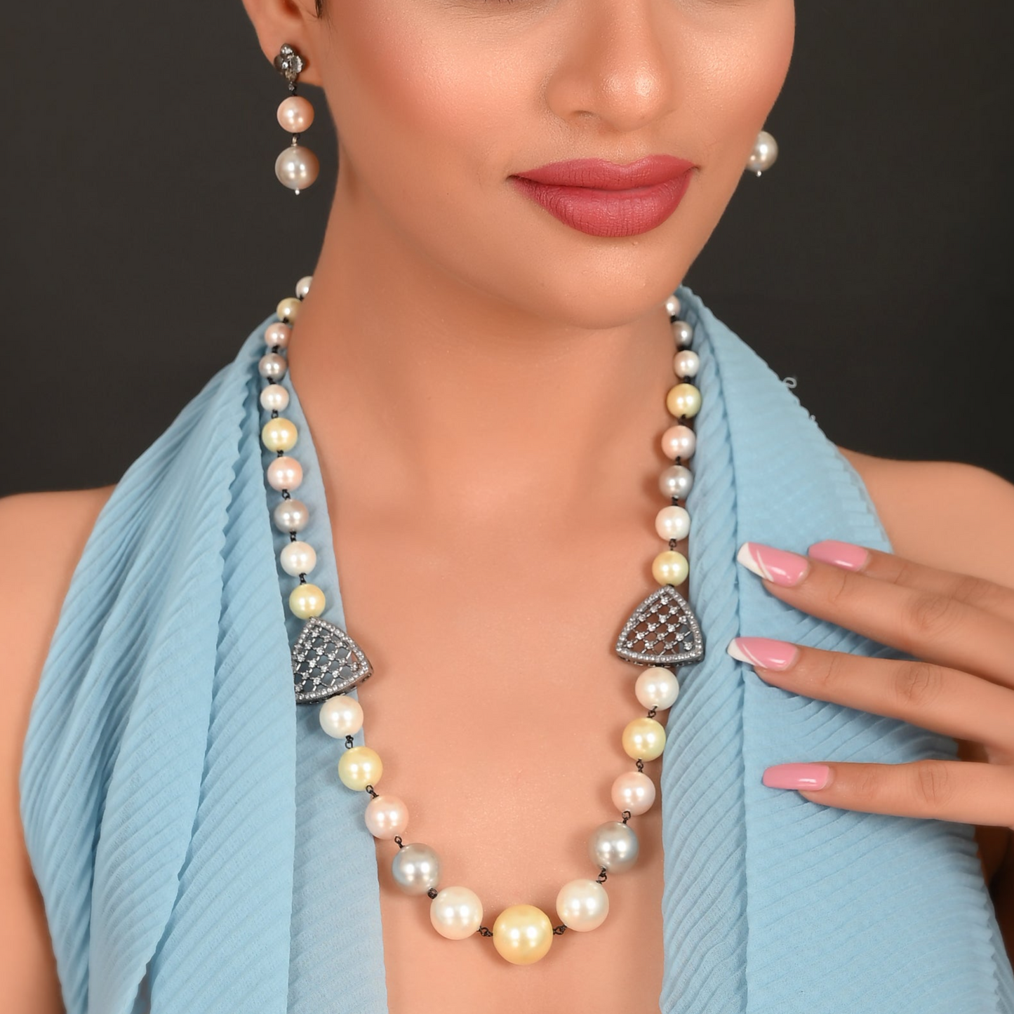 MULTI 1 ANISE STATEMENT NECKLACE