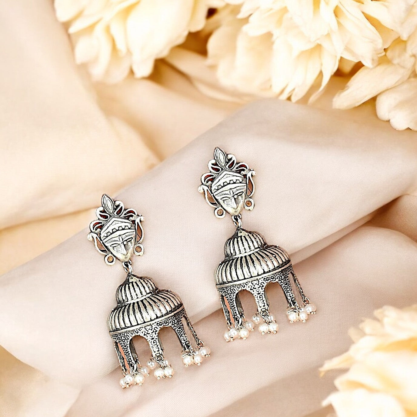 OXIDIZED LORNA JHUMKI