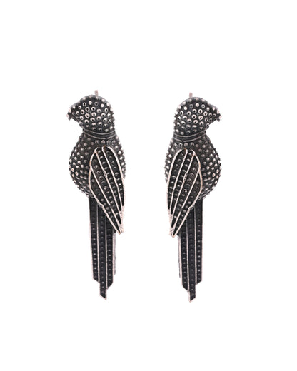 OXIDIZED LUCIA STUD