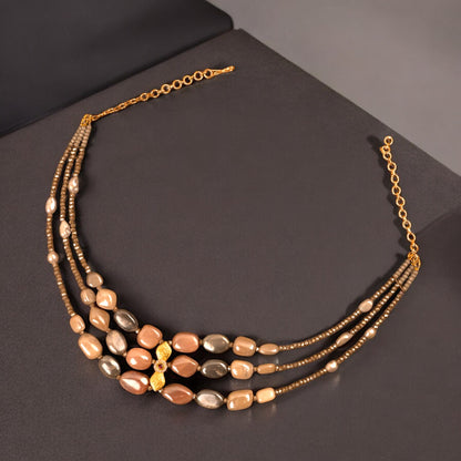 PEBBLES KIWI NECKLACE