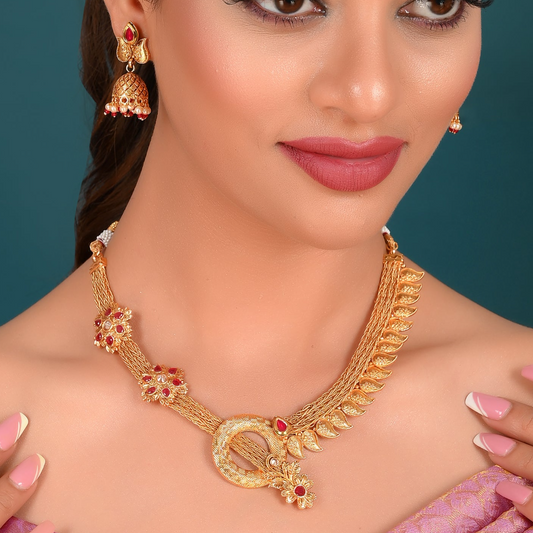 PINKGOLDEN JENNA NECKLACE SET