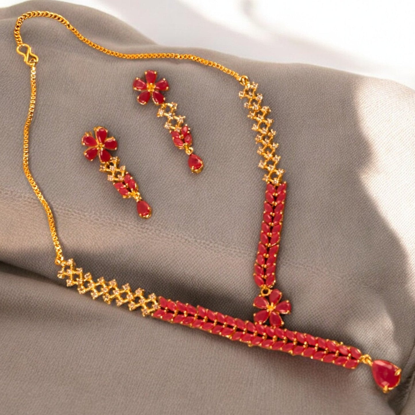 PINK  AAKRUTI SET