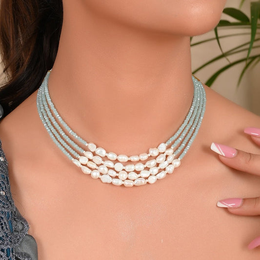SNOW  PEBBLES SALLY NECKLACE
