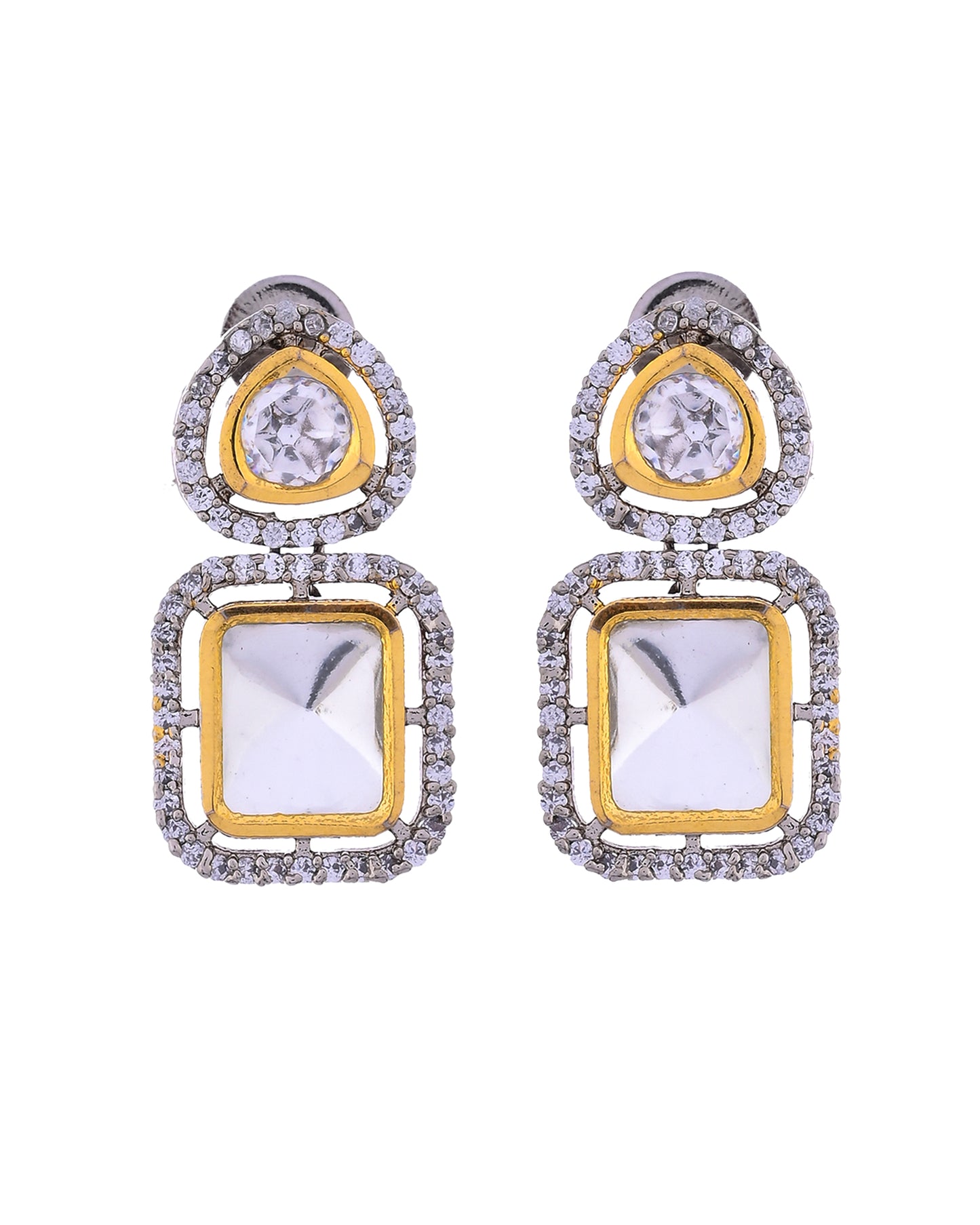 TRINGLE SQUARE VELMA EARRING