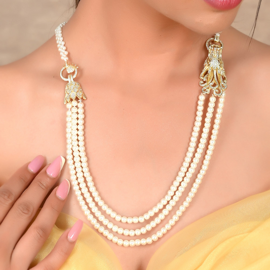 WHITE DRAGON VERA NECKLACE